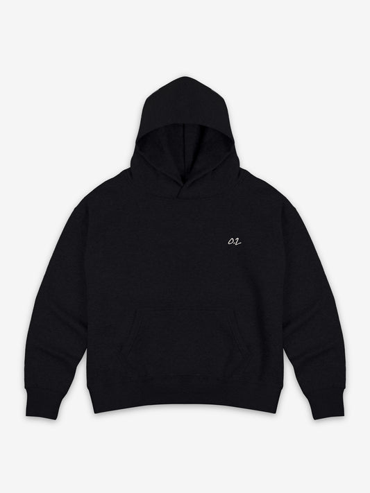 WOMEN MEMBERS HOODIE - BLACK