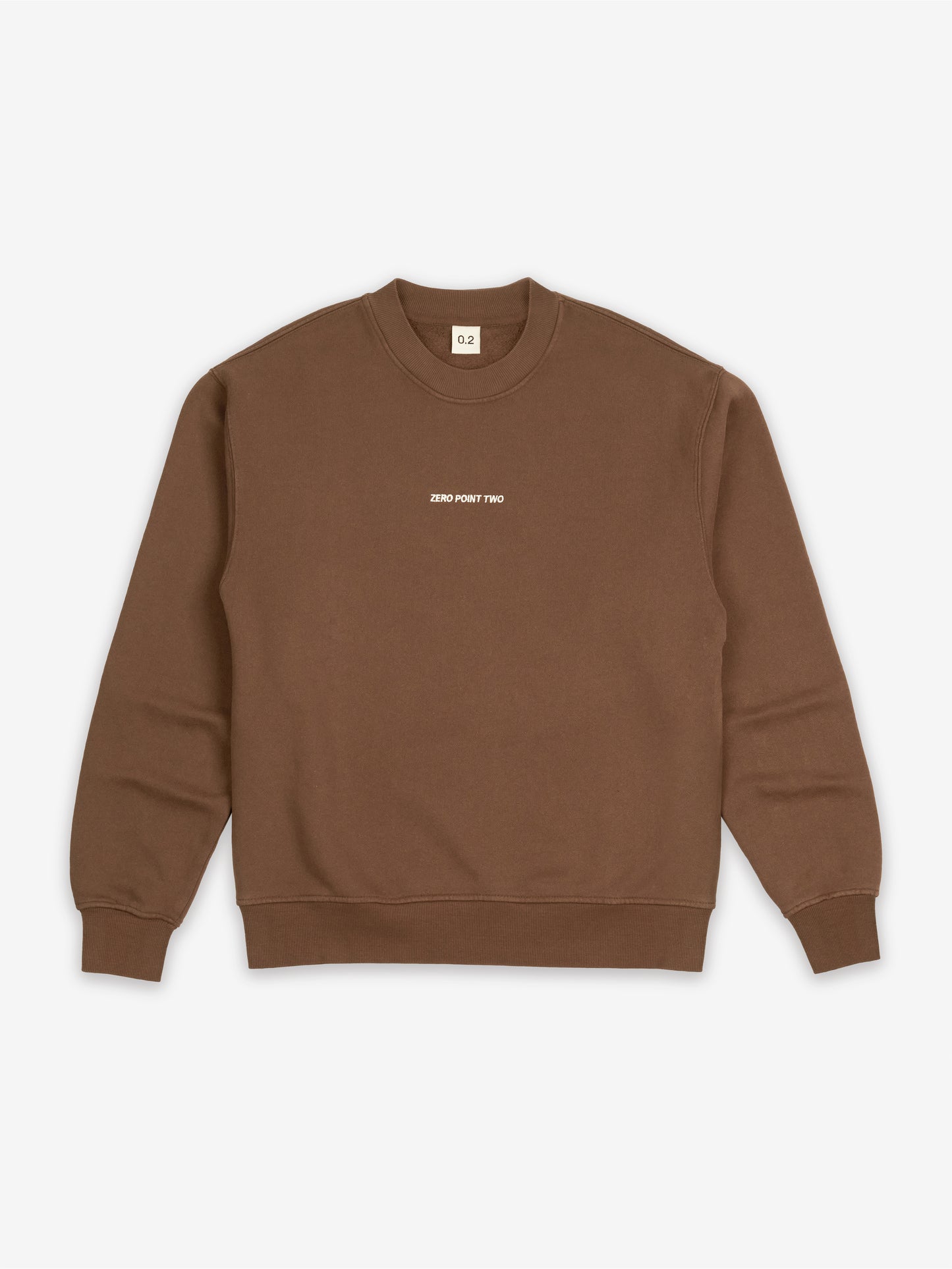 ZERO POINT TWO RELAXED CREWNECK