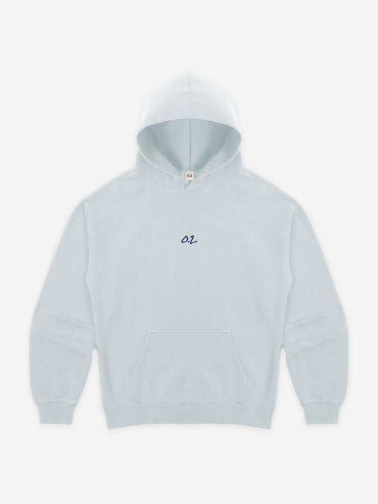 UNISEX MEMBERS HOODIE - FADED BLUE