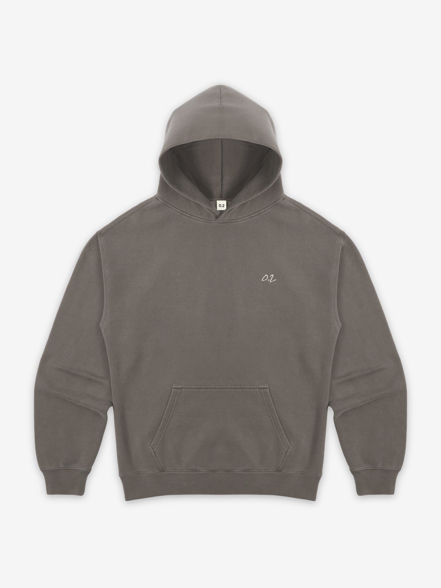 UNISEX MEMBERS HOODIE - FADED GREY