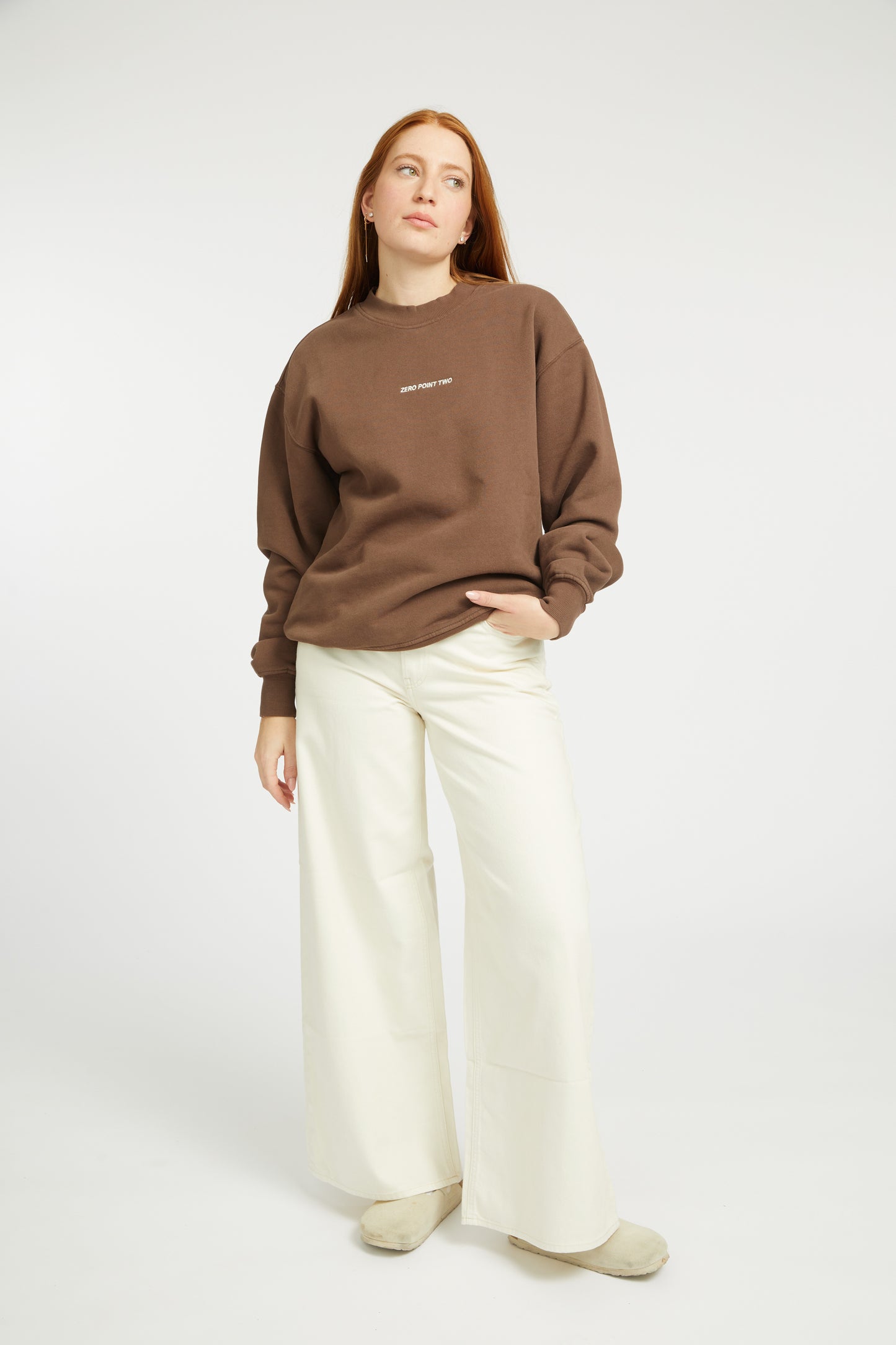 ZERO POINT TWO RELAXED CREWNECK