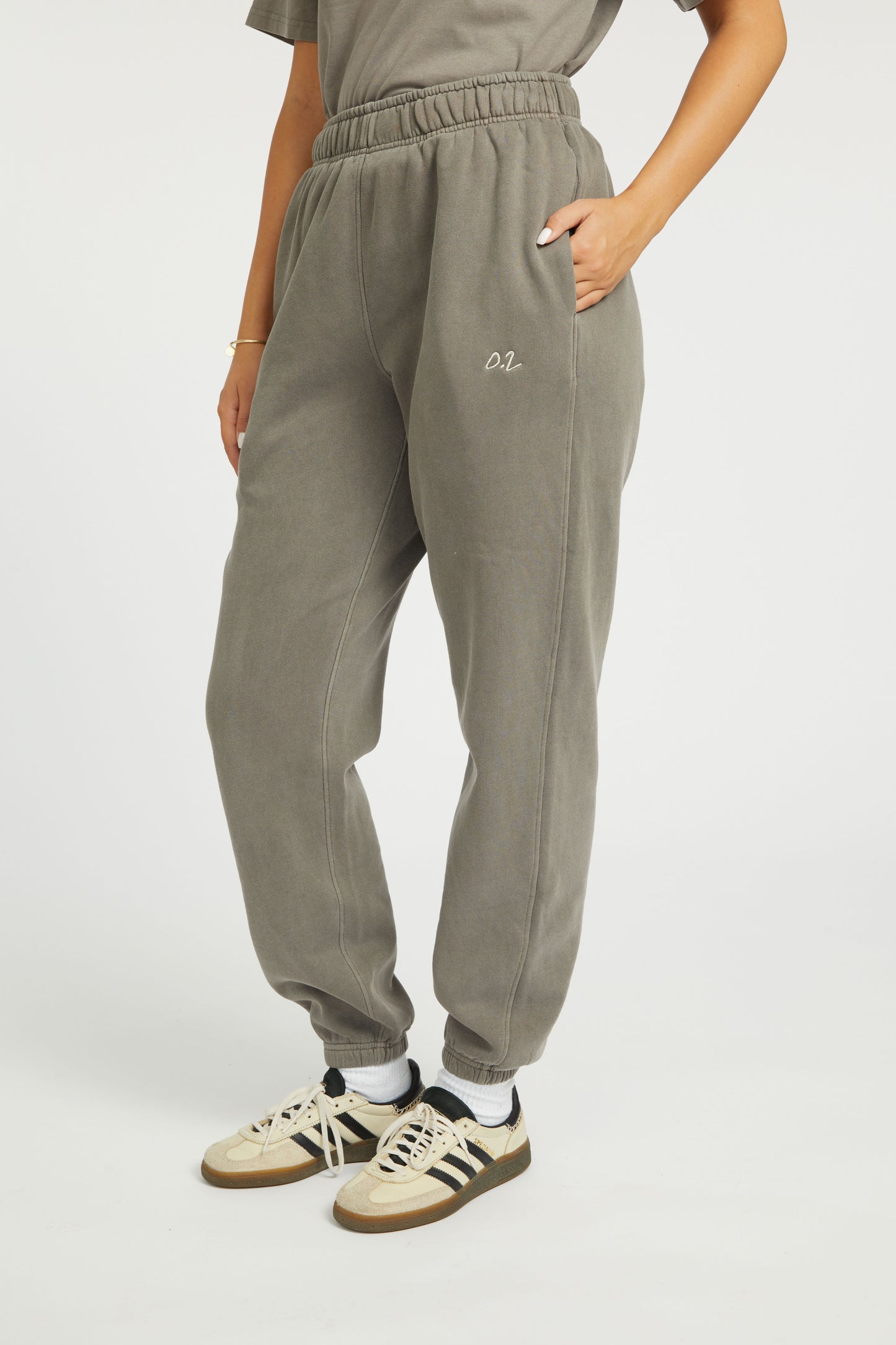 UNISEX MEMBERS SWEATPANTS - FADED GREY