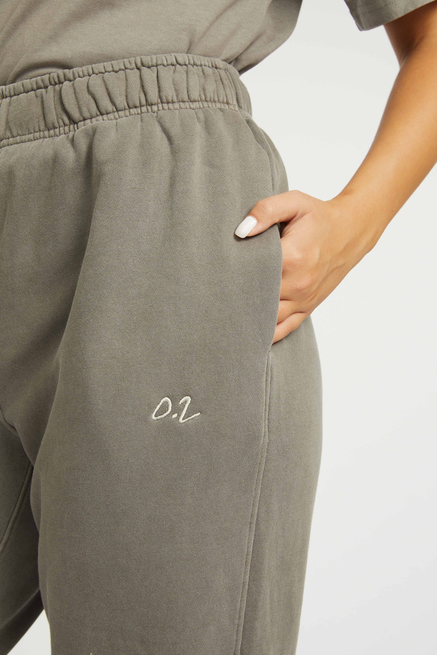 UNISEX MEMBERS SWEATPANTS - FADED GREY