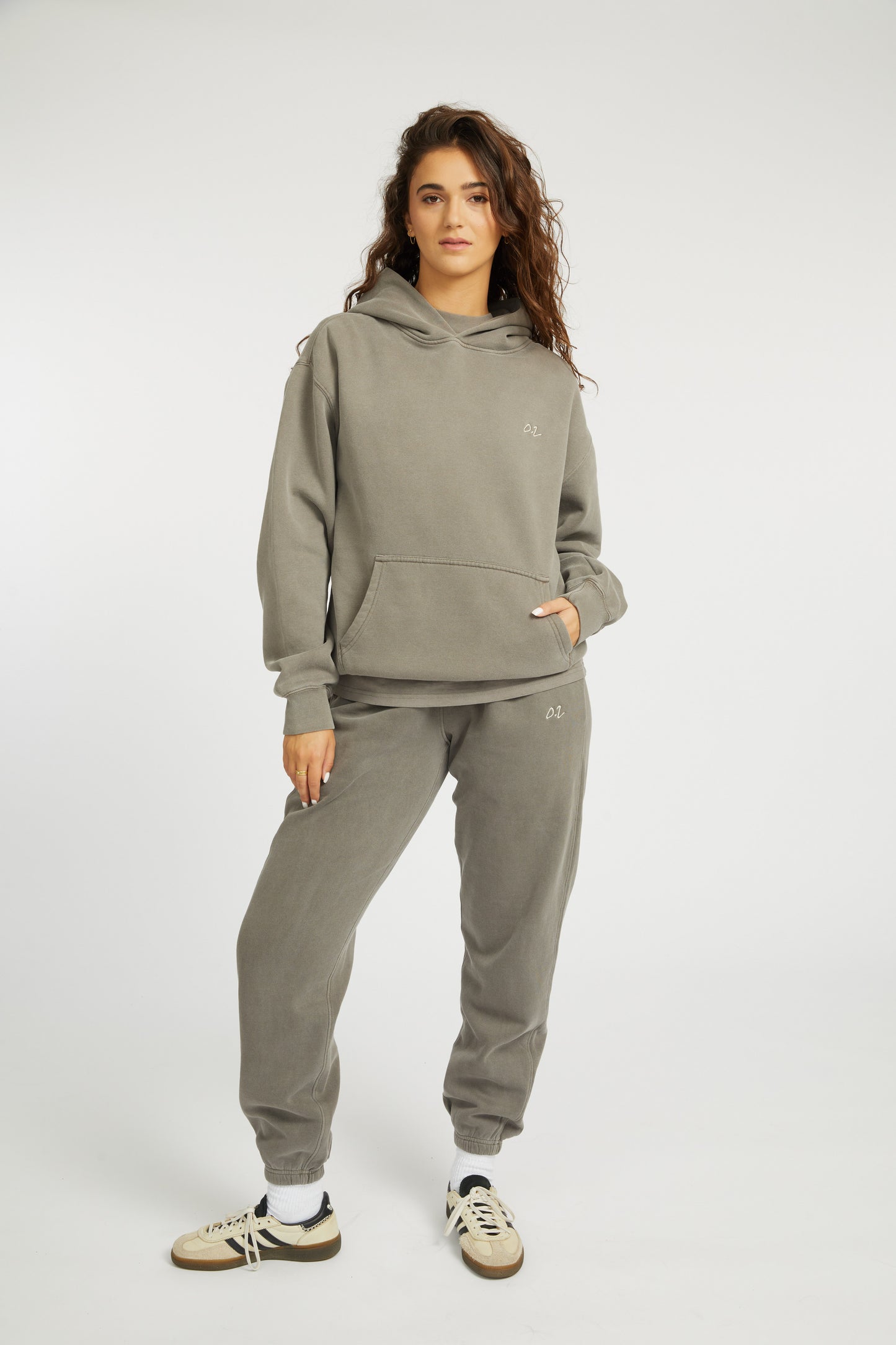 UNISEX MEMBERS SWEATPANTS - FADED GREY