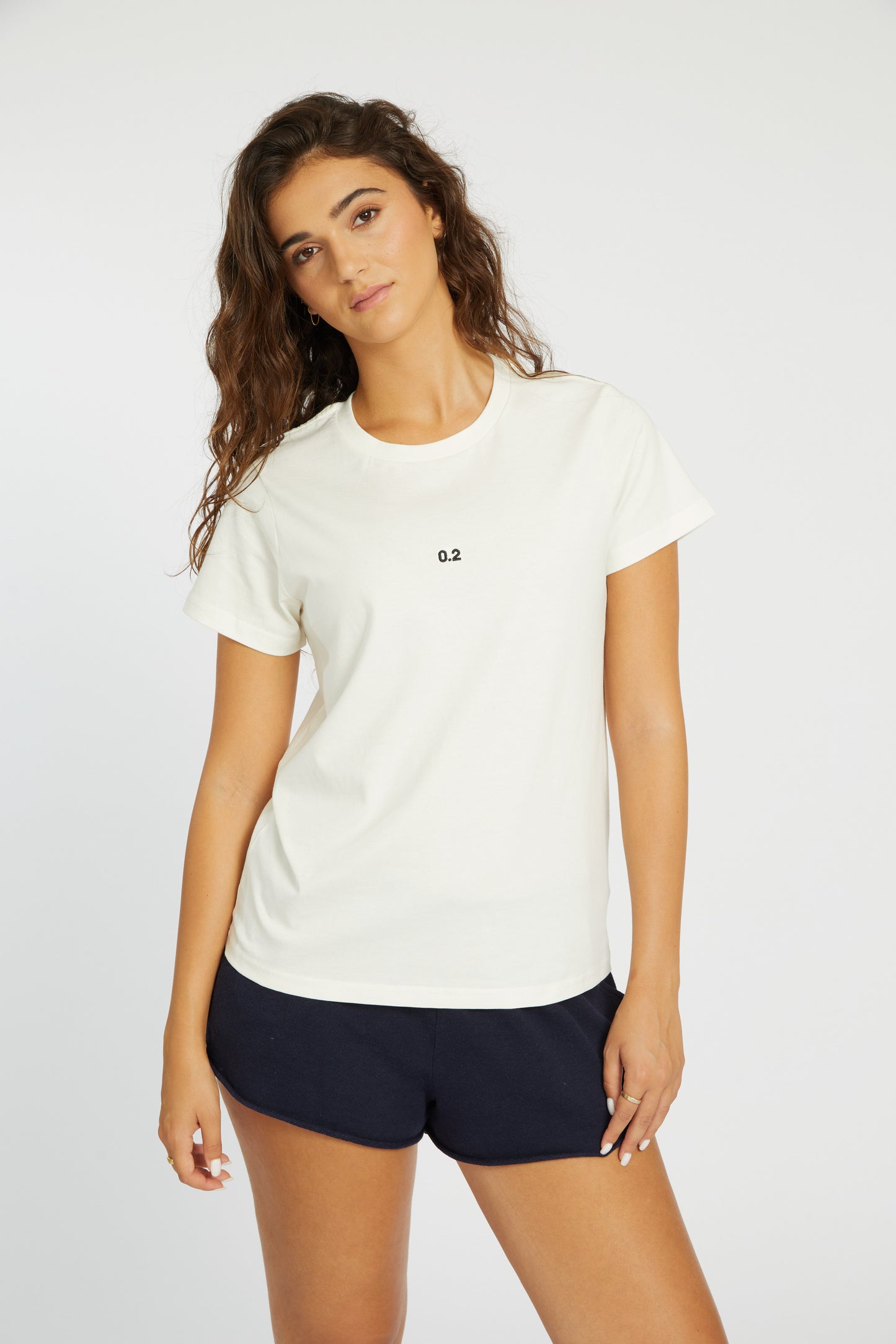 0.2 CLASSIC WOMEN TEE - OFF WHITE