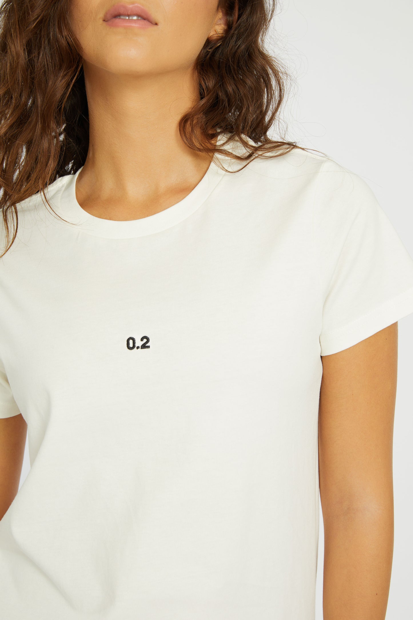 0.2 CLASSIC WOMEN TEE - OFF WHITE