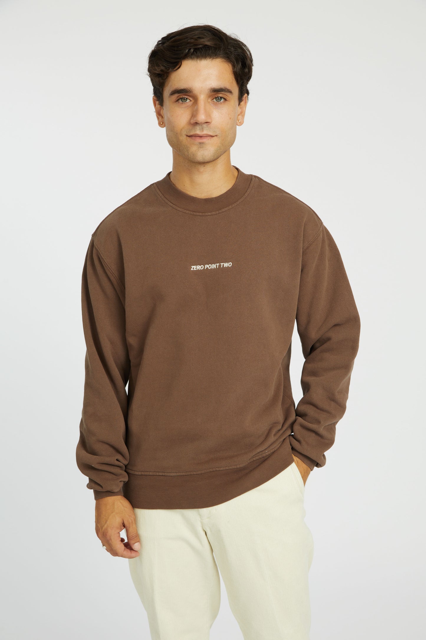 ZERO POINT TWO RELAXED CREWNECK