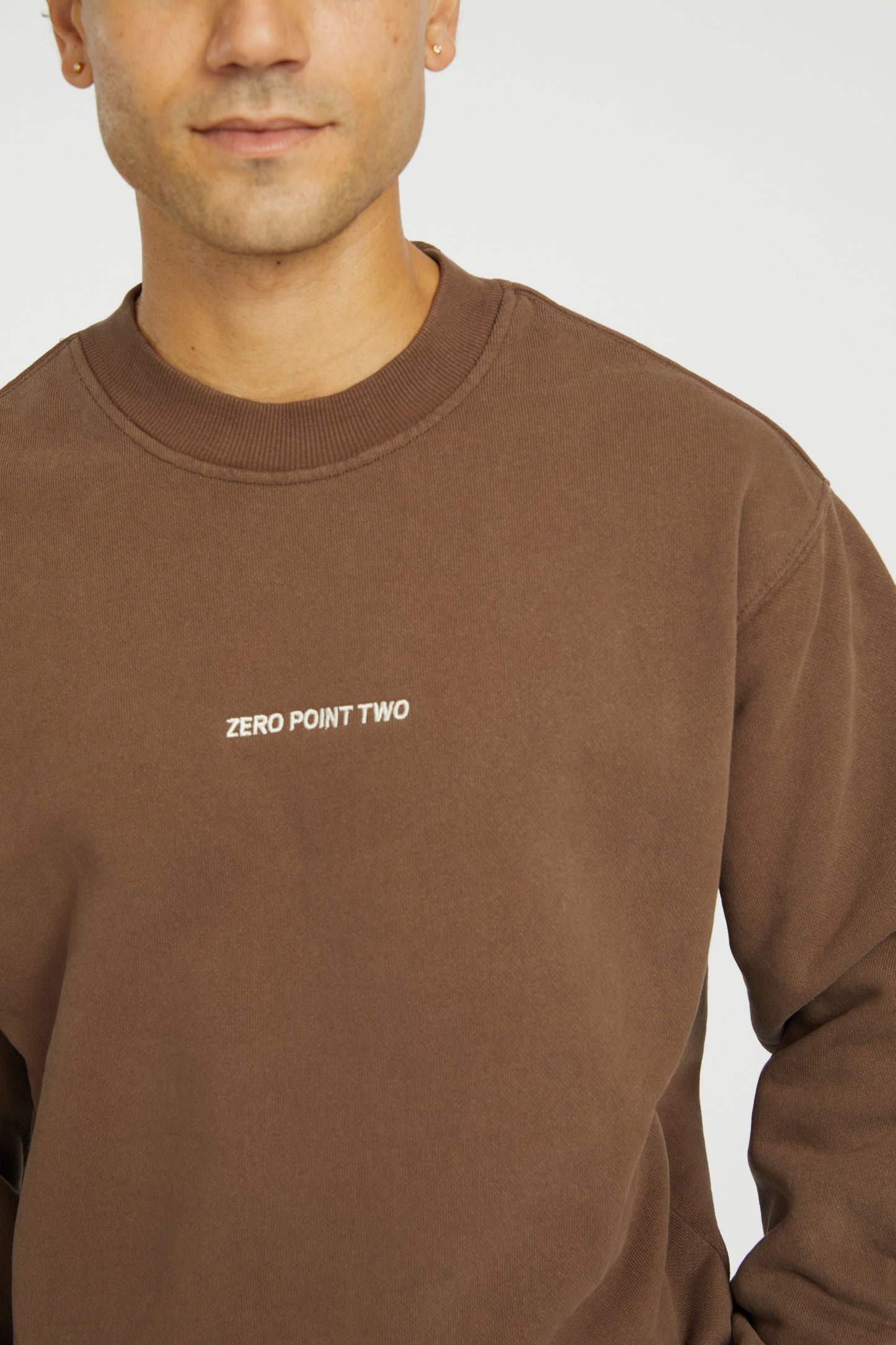 ZERO POINT TWO RELAXED CREWNECK