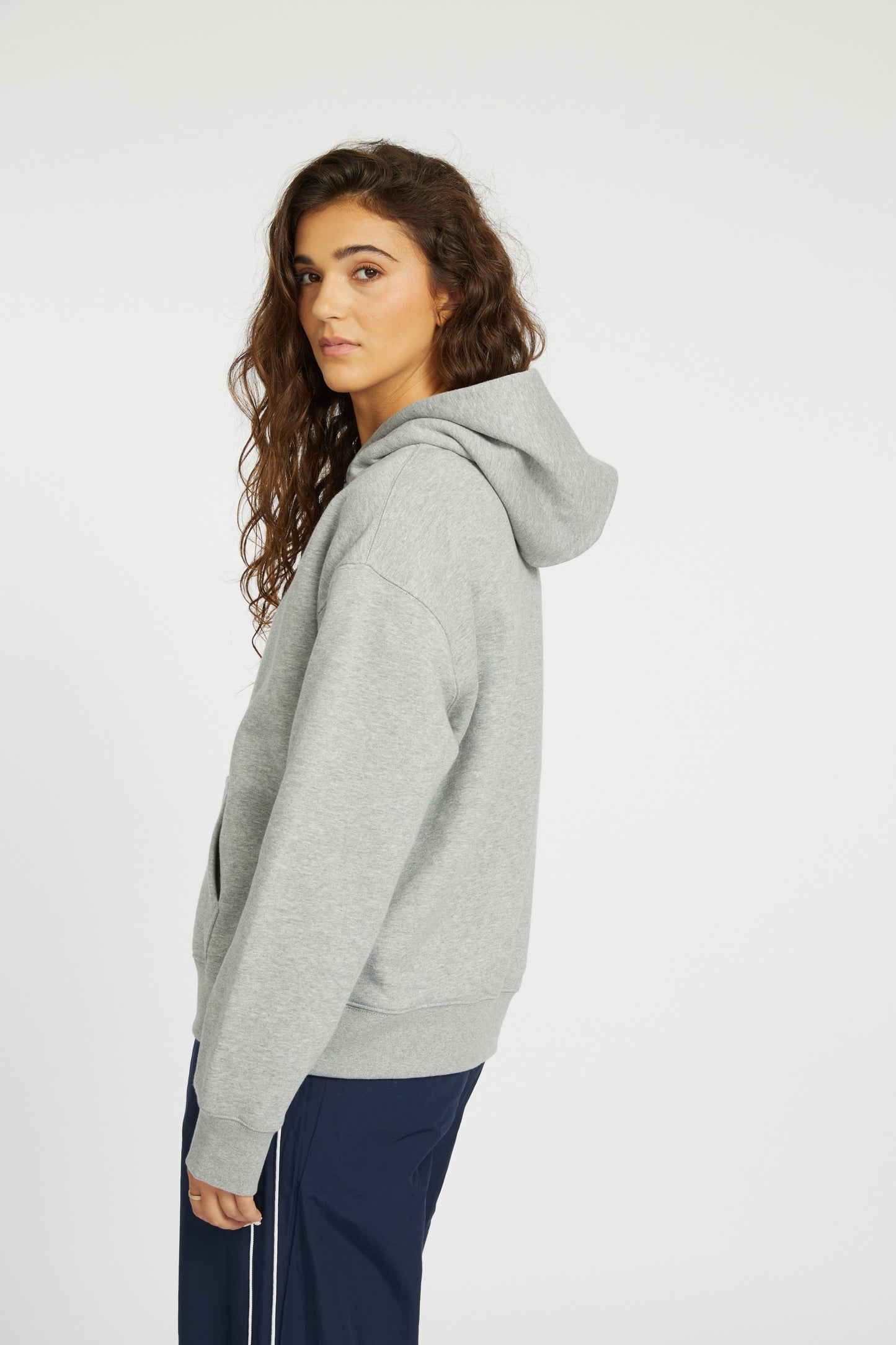 WOMEN MEMBERS HOODIE - HEATHER GREY