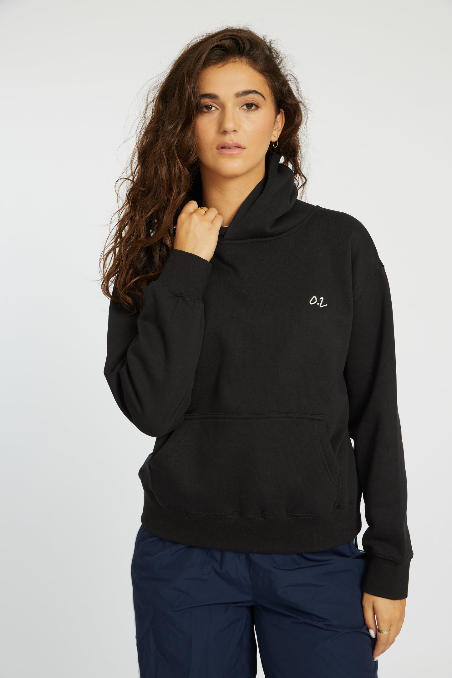 WOMEN MEMBERS HOODIE - BLACK