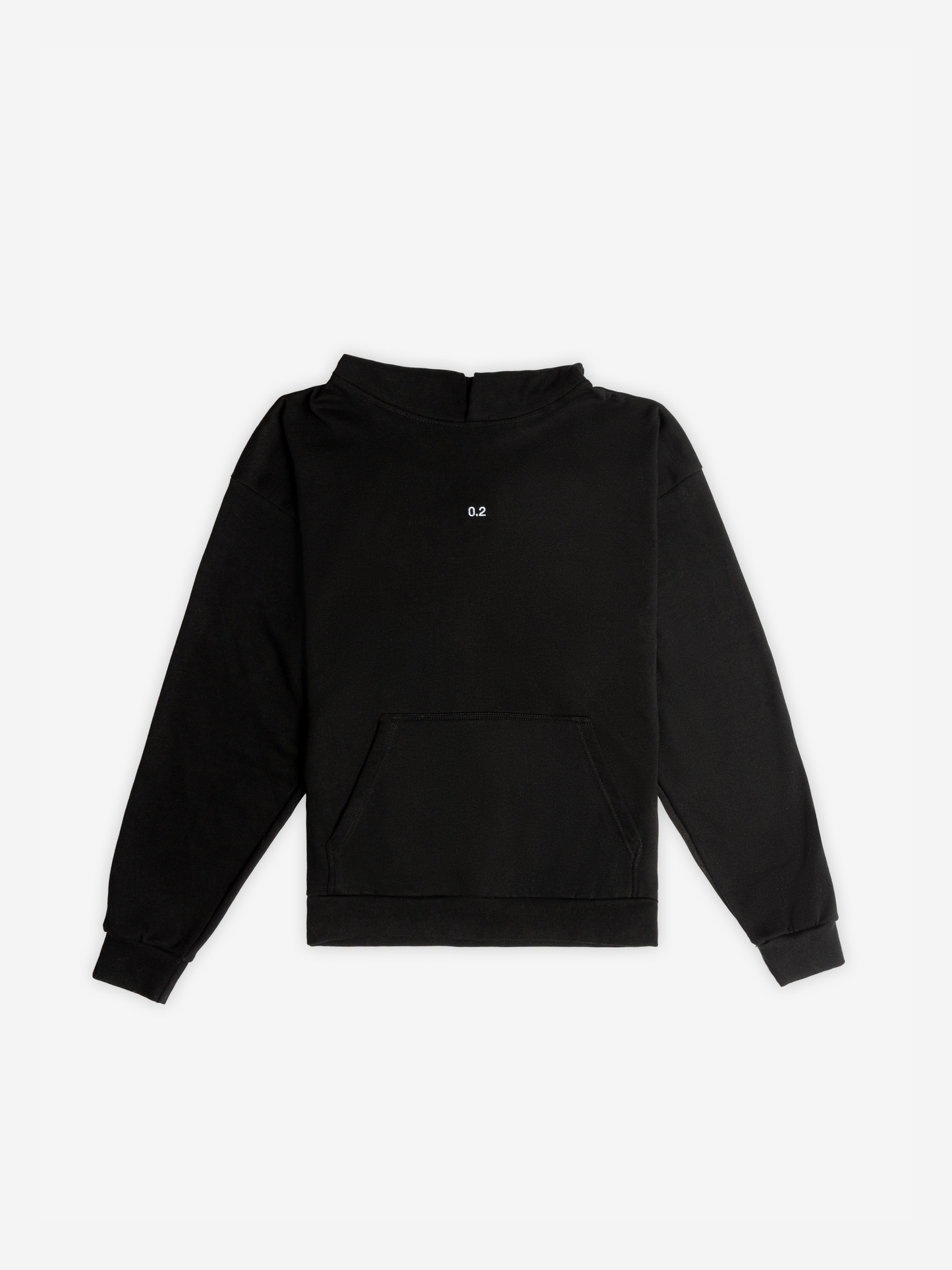 0.2 CLASSIC HOODIE - BLACK