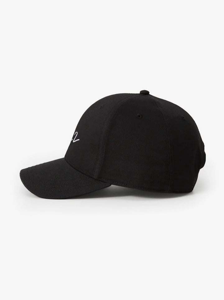 Signature Structured Cap · Black