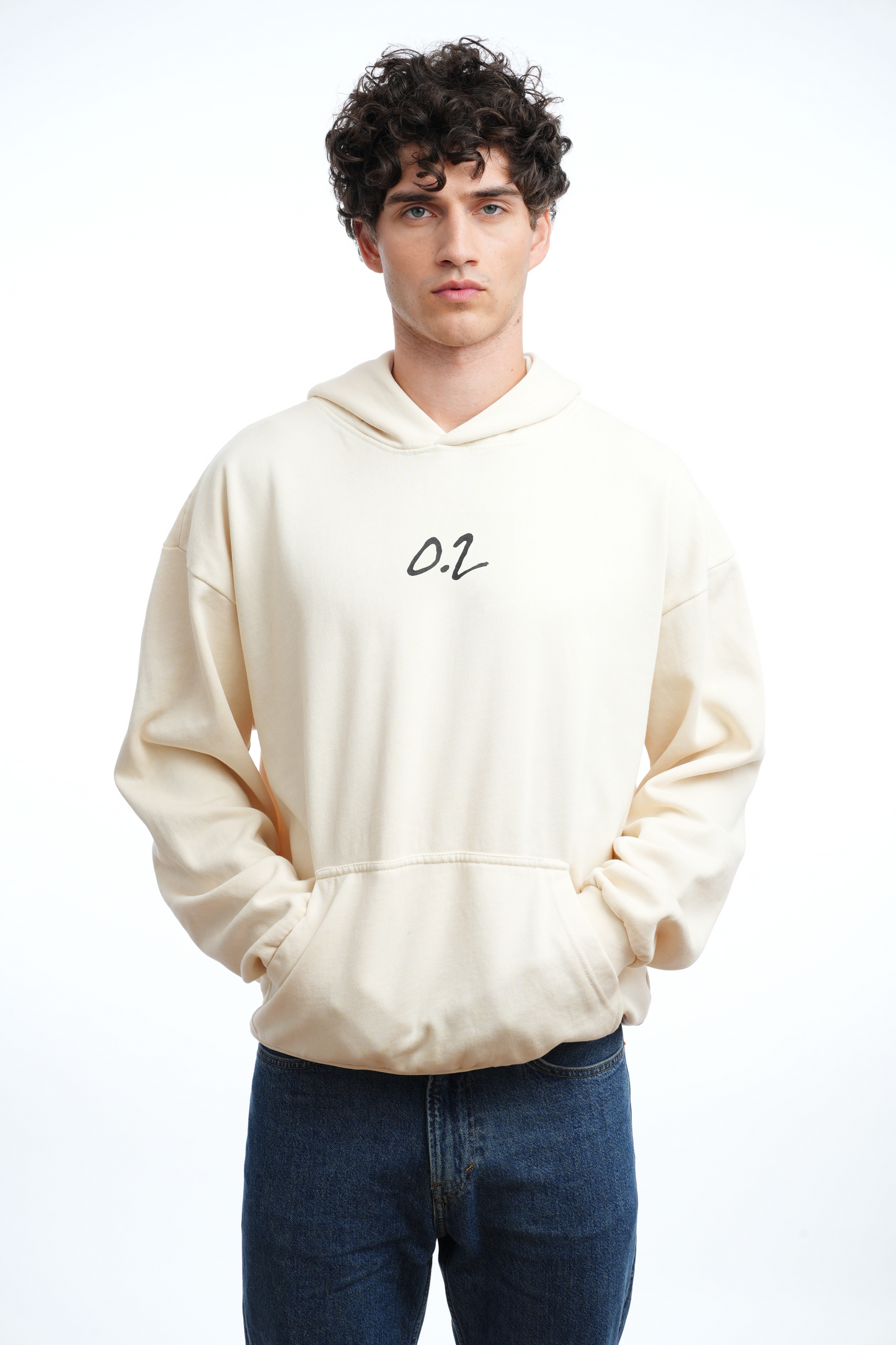 SIGNATURE CLASSIC HOODIE - CREAM