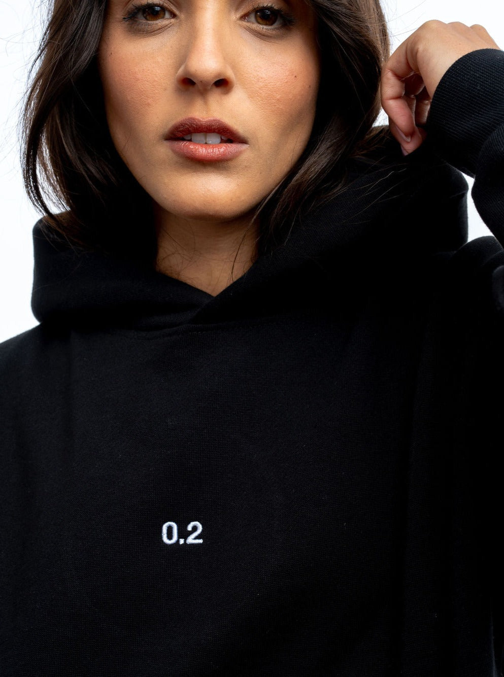 0.2 CLASSIC HOODIE - BLACK