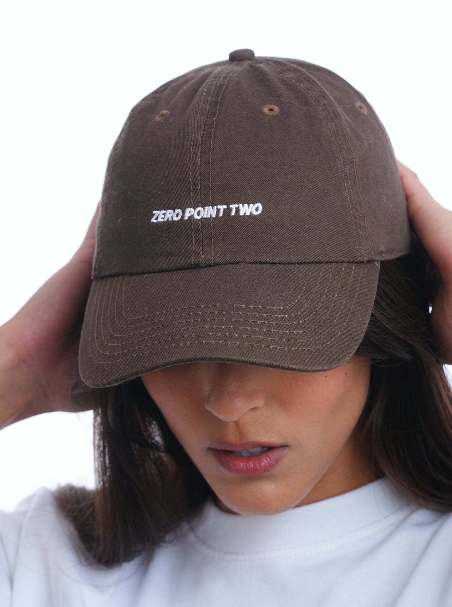 ZERO POINT TWO CAP - BROWN