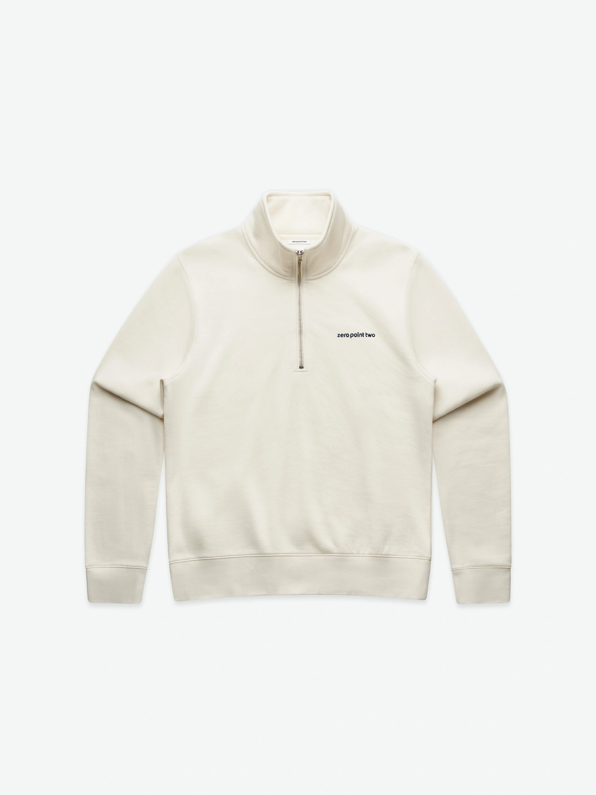 RUFFLOG HALF ZIP MOCK NECK SHIRT ホワイト HALF ZIP MOCK NECK SHIRTS – RUFFLOG