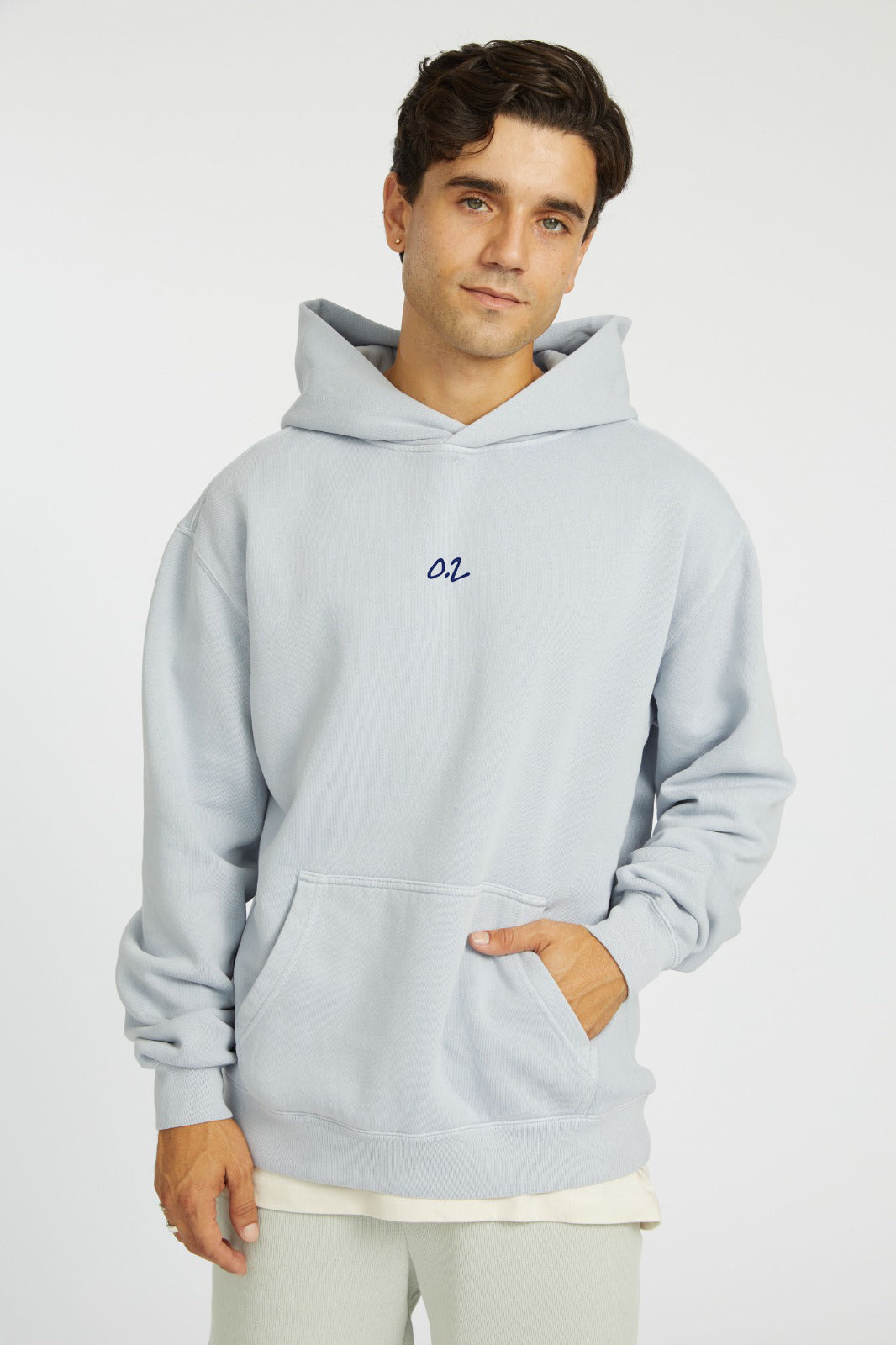 UNISEX MEMBERS HOODIE - FADED BLUE