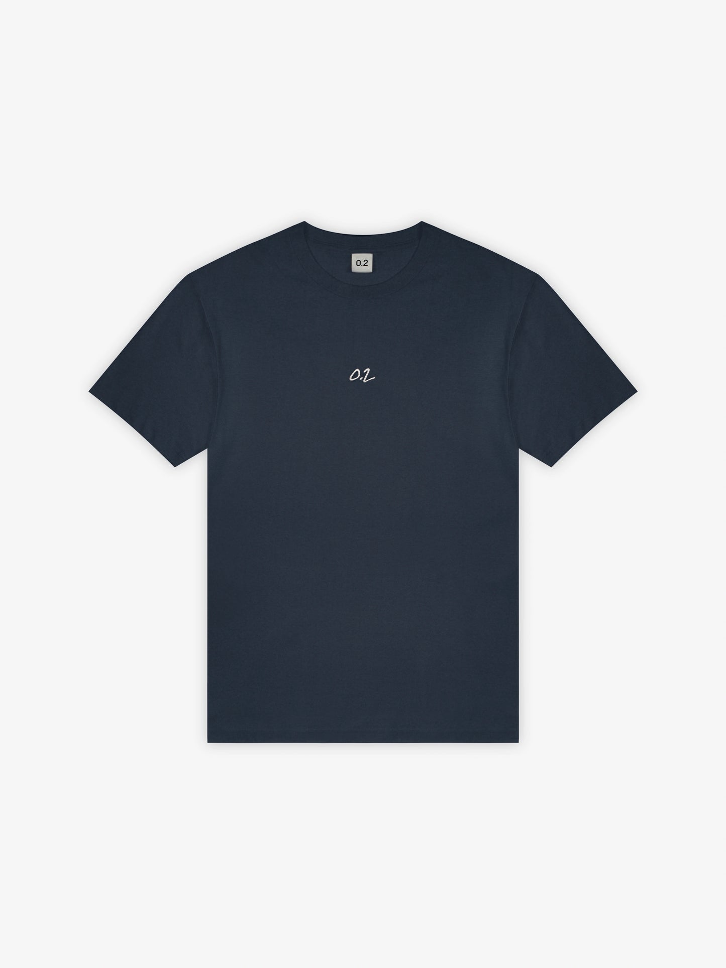 SIGNATURE MID-WIEGHT TEE - NAVY