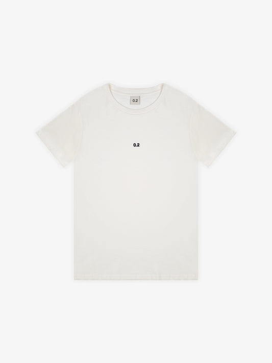 0.2 CLASSIC WOMEN TEE - OFF WHITE