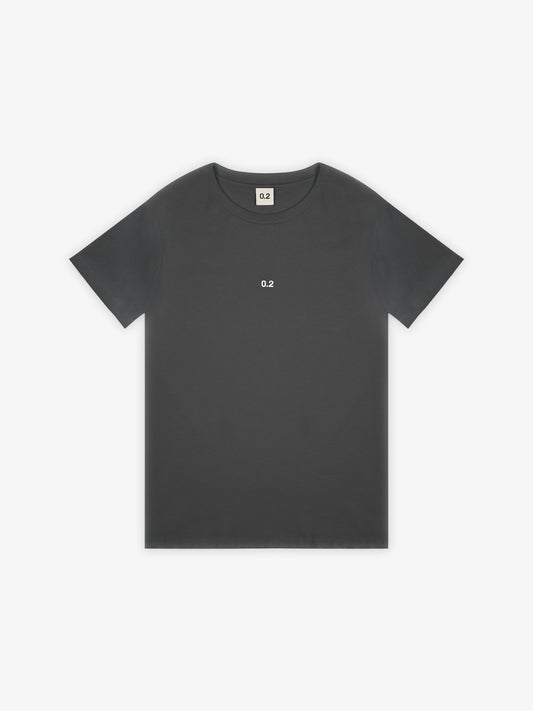 0.2 CLASSIC WOMEN TEE - CHARCOAL