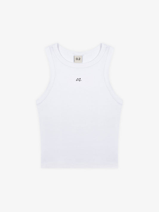 SIGNATURE WOMEN TANK TOP - WHITE