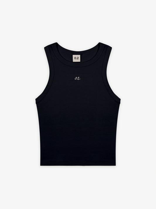 SIGNATURE WOMEN TANK TOP - BLACK