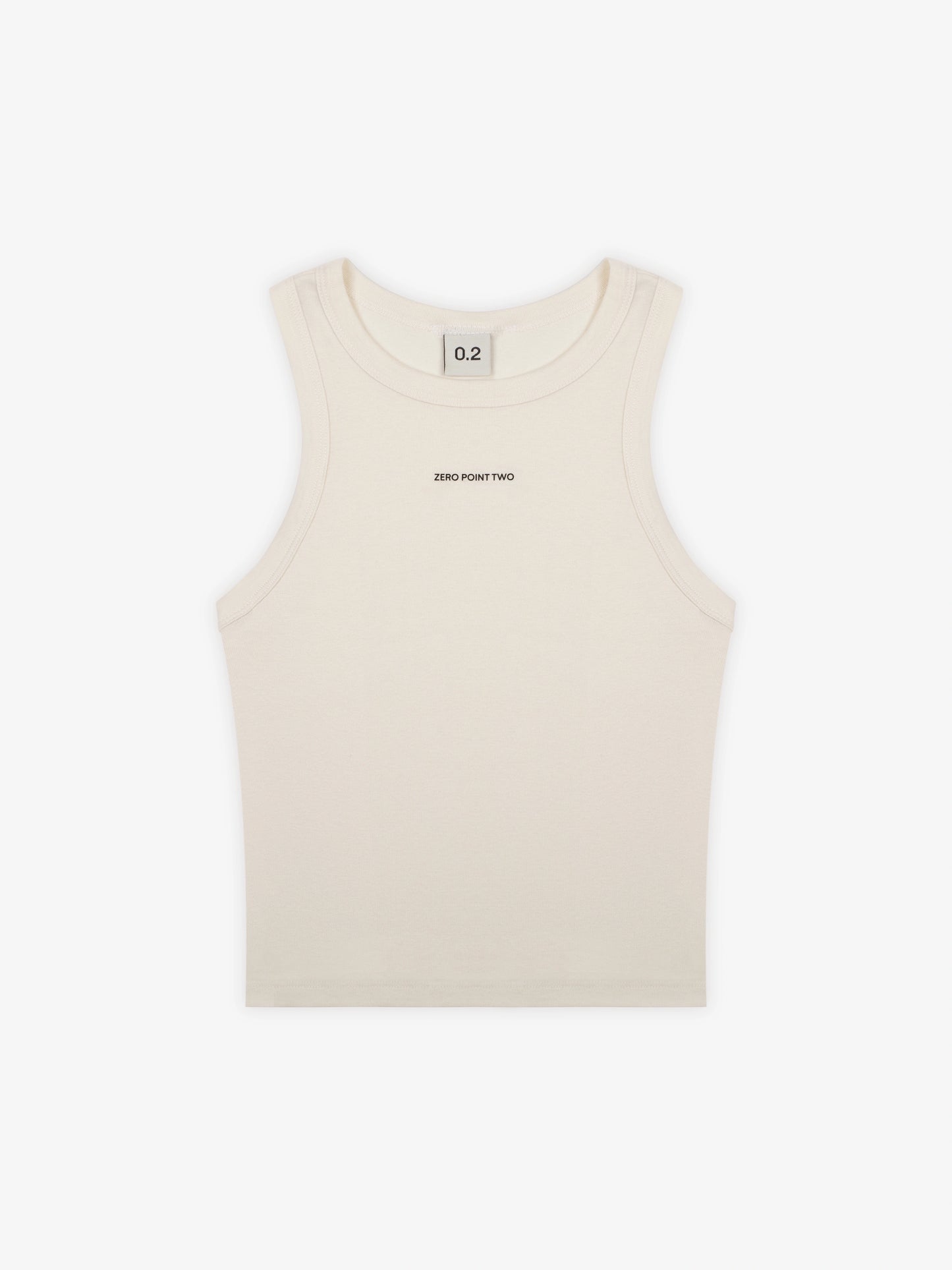 ZERO POINT TWO WOMEN TANK TOP - NATURAL