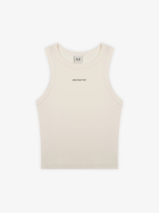 ZERO POINT TWO WOMEN TANK TOP - NATURAL