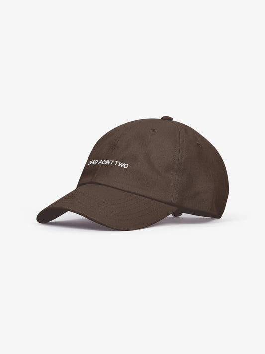 ZERO POINT TWO CAP - BROWN