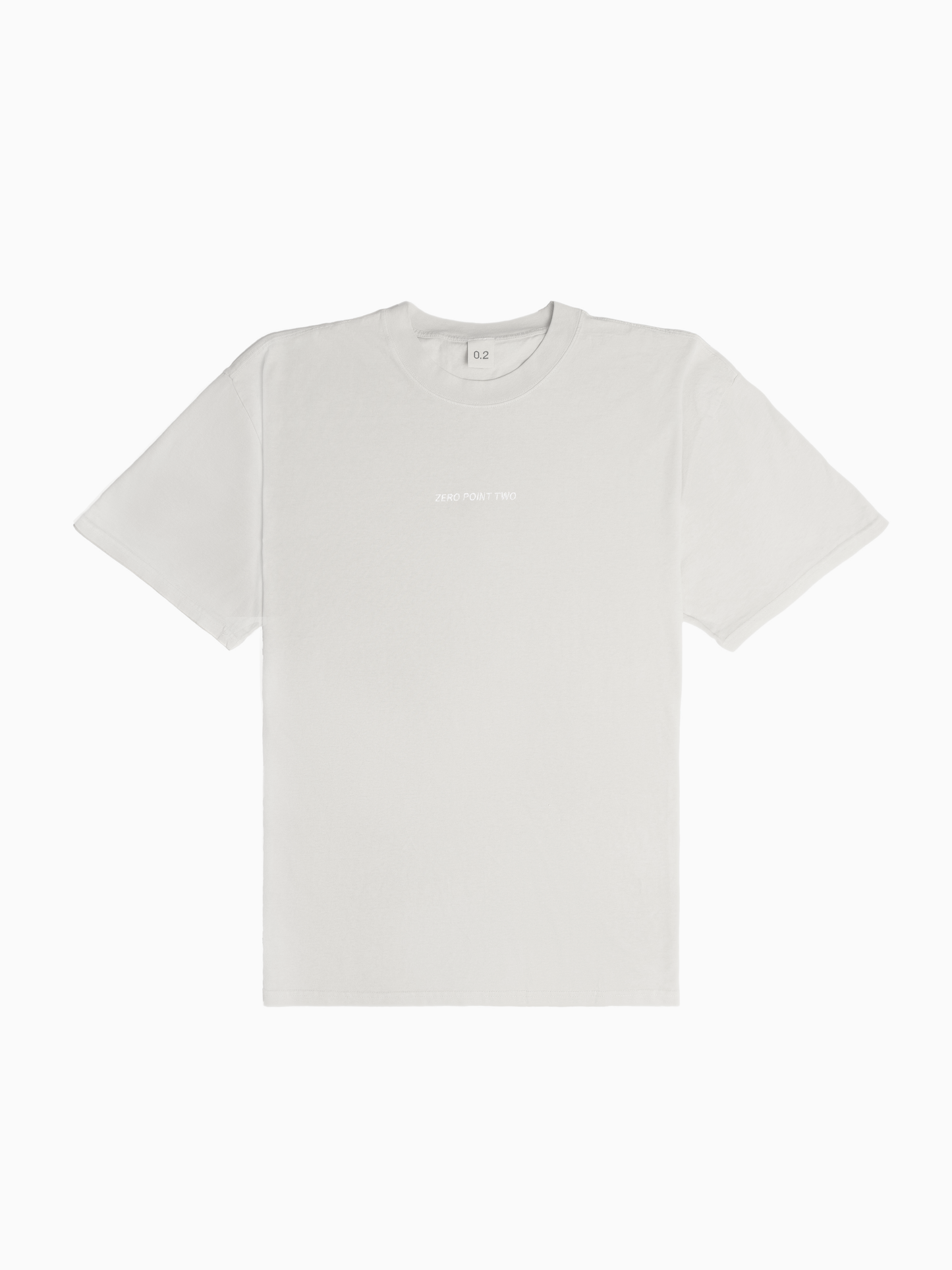 ZERO POINT TWO TEE - BONE